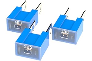 AUPROTEC Fusible bloc mâle PAL B, OTO BT Japon 30-140 A, choix: 100A ampères, bleu, 3 pièces