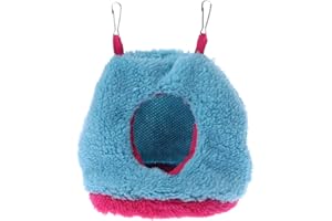 Geneic Hamac en peluche pour perroquet à suspendre pour lit ou maison