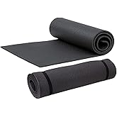 CKSpor 6 mm.pilates fitness minder mat kardiyo minderi matı Siyah