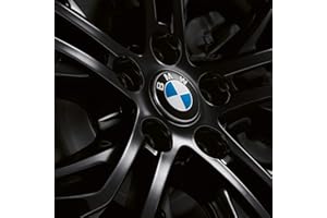 BMW 36122455268 - Tapas centrales flotantes compatibles con todas las ruedas de aleación originales con patrón de pernos de 5 x 112, 56 mm (4 unidades)