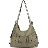 BARCELONA 21K Wash Leather Both Back and Shoulder Women's Bag 1925-6 Green
