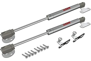 GLOBSTAR Amortyzator gazowy, sprężyna gazowa, sprężyna gazowa, sprężyna kompresyjna (2, 60N)