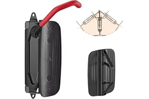 DAWRIS Swivel Bike Wall Mount,Bike Rack,Bike Hooks For Garage,Bike Hanger Wall Mount,Space Saving Wall Bike Rack Bicycle Storage for the Garage - MTB & Road Bike (Red 1pack)