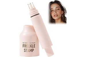 EPIREGN Natural Freckle Stamp for Face - Freckle Pen Lasting All Day Long - Faux Freckles Sun-Kissed Makeup for All Skin Types - Waterproof,Sweatproof,Easy 5-Point Stamp - Smudge-Proof Freckle Pen Colours
