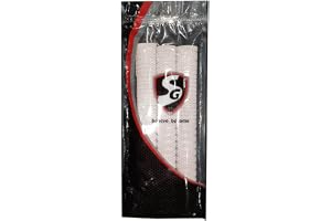 SG Cricket fladdermus grepp Hexa vit (förpackning med 3)