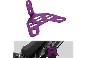 BIUGERCN Support de montage de plaque d'immatriculation pour feu arrière Surron Light Bee X sur ron L1E Violet