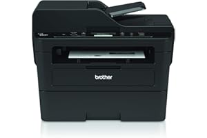 ‎BROTHER Brother DCP-L2550DN Kompaktes 3-in-1 S/W-Multifunktionsgerät (34 Seiten/Min., Drucken, Scannen, Kopieren, A4, echte 1.200x1.200 dpi, Duplexdruck, 250 Blatt Papierkassette, USB 2.0, LAN), schwarz
