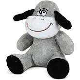 Office Gift Lamb 20-25 cm Figured Plush Teddy Bear, 20 cm Teddy Bear, Valentine's Gift, Teddy, Plush Toys, Office Gift, Colorful (dog