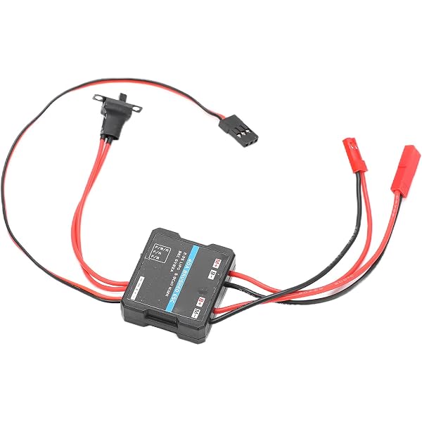 Contrôleur ESC Brossé 30A Avec Frein – Pour Modèles RC Voiture/bateau, Tension 3-9.4V, Signal PPM