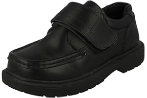 Boys JCDees Velcro School Shoes