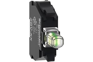 Schneider Electric - Harmony - bloc lumin XB4-XB5 - DEL - 230/240VAC - blanc - racc vis étrier - ZBVM1