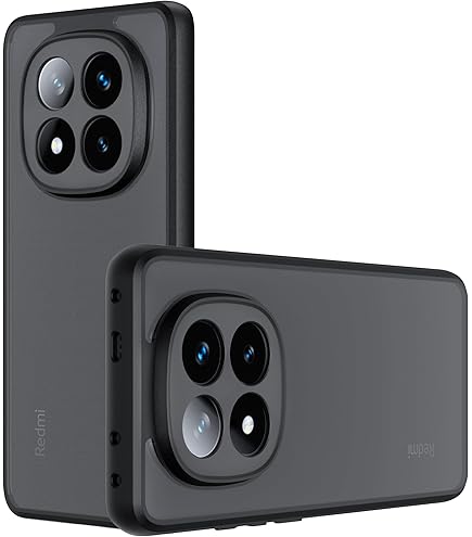 Coque Xiaomi 14 Ivoler Anti-Jaunissement HD Clair , [Protection Militaire] Mince Transparent Étui De Protection En Silicone Antichoc, Rigide PC Bumper Housse Coque Pour Xiaomi 14