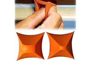 MXHBSTP 2Pcs Silicone Applicator Tool, Silicone Caulking Tool, No Edge Marks Caulking Tool Efficient Caulk Removal Tool Caulk Reusable Caulking Applicator Tool That Silicone Tool for Kitchen/Bathroom