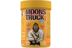 ZOOMAD LABS - Moonstruck II ZERO, Polvos Pre Entreno sin cafeina, Suplemente para Deportistas, Pre Training, Pre Workout en Polvo, sin Cafeína, Citrulina - 510g (Candy coke)