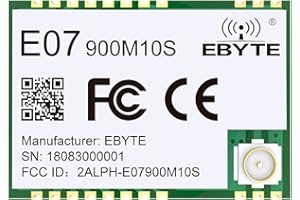 EBYTE TI CC1101 Wireless 868 MHz 915 MHz Modulo RF Long Range 1.5 km IPEX/Foro Timbro Antenna SMD Pacchetto E07-900M10S SPI Modulo Wireless