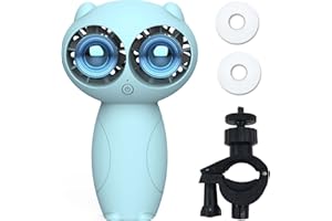 KENSUKA Ventilador Carrito Bebé con Aromaterapia BF1, Ajustable 360°, Clip Universal Desmontable, Batería Recargable USB de 6000mAh, 3 Velocidades de Viento, Ideal para Cochecito de Bebé