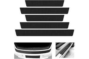 YAOHAISHAO 5 Stück Auto Einstiegsleisten Schutz für Ford Transit/Tourneo Custom 2023-2024 2025,Auto Türschweller Schutz Auto Türeinstiegsschutz Aufkleber Autotür Schutz Auto Schutz