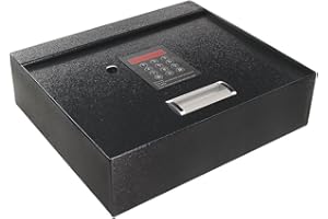 Profirst Coffre-fort à tiroirs Alpthal 1 feuillure serrure électronique ouverture de secours mécanique et électronique coffre-fort y compris matériel d'ancrage