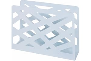 HAKU Möbel Magazine rack, metal, white, W 35 x D 10 x H 26 cm