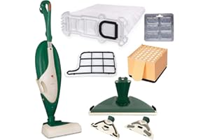 JATOP Premium Aspiradora Vorwerk Kobold 135 - Incl. Cepillo Eléctrico EB 351 Y Cepillo Suelo Duro Set de Filtros - Garantizado Bestleistung Al Aspirar! (Revisión General)
