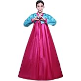 Korean Fashion Old Costumes Women Hanbok Dress Traditional Party Asian Palace Cosplay Performance Clothing Colour 1 S