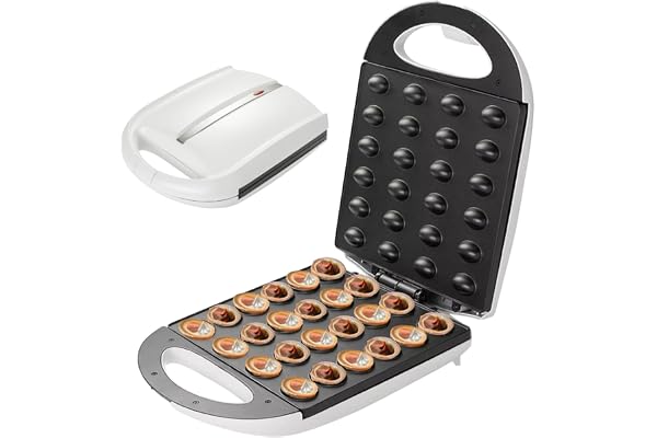 1400 W jordnötsmaskin, bakmaskin, non-stick-beläggning, bakar 24 halvor samtidigt, överhettningsskydd, söta och salta jordnötter, vertikal förvaring