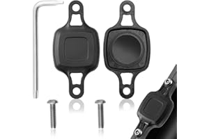 JORMFTTE Bike Mount Holder Protective Case, With Safety Anti-Theft For Airtag Bike Mount, Waterproof Bicycle Gps Tracker Case, Compatible For Airtag, Electric Bike, Scooter (Black)