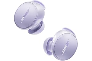 Bose QuietComfort bezprzewodowe słuchawki douszne z redukcją szumów, Lifestylowe słuchawki douszne Bluetooth z aktywną redukcją szumów, Do 8,5 godziny pracy na jednym ładowaniu, Liliowy