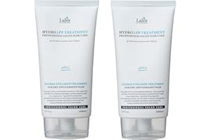 LA'DOR Hydro LPP Treatment 2 x 150 ml Behandlung Kollagen Keratin, Haarbehandlung ohne Silikon, sehr trockenes Haar, geschädigt, gestresst, Haartonikum, After Shampoos