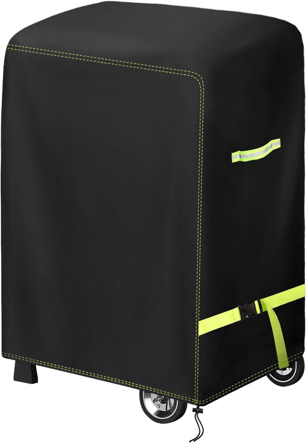 VDISRR Funda Barbacoa Exterior Impermeable, 420D Oxford Resistente al Desgarro Funda Protectora para BBQ 90 x 70 x 110 cm, Cubierta de Barbacoa Exterior Anti-Viento/Anti-Polvo/Anti-Humedad/Anti UV