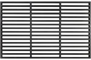 NAIZY Griglia in ghisa per barbecue, barbecue a carbonella, griglia a gas, griglia smaltata, accessorio per barbecue, 54 x 34 cm