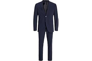 JACK & JONES Male Einreihiger Blazer und Hose JPRFRANCO Super Slim Fit Anzug