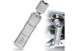 TUZHE 14mm/16mm Chiave Candela Universale Magnetica Chiave Candele Presa per Candela Strumento di Rimozione per Rimuovere Le Candele Dell'auto (16 mm)