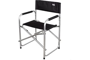 Aktive 62617 krzesło reżyserskie, składane, czarne