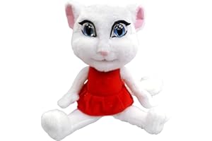 Relsy Peluche Interattiva Angela Parlante Talking Friends con Funzione Vocale 30cm