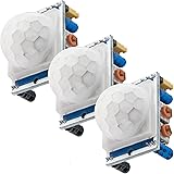 AZDelivery 3 x Sensori di movimento HC-SR501 PIR Modulo di rilevazione di movimento compatibile con Arduino incluso un E-Book