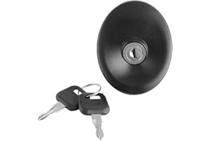 TERISASS Tapa de bloqueo de combustible con 2 llaves para Transit MK5