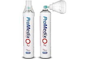 Promedix PR-994 Oxígeno 14L Can O2 99,4% Canister Universal Inhalación Sport Train Hard