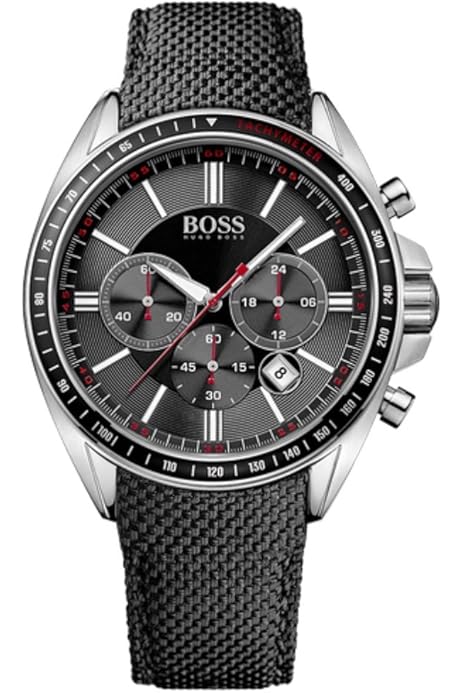 Hugo Boss Ocean Edition Men's Black Dial Leather Watch - 1513701: Buy  Online at Best Price in Egypt - Souq is now Amazon.eg