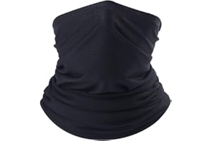 Arcweg Braga de Cuello Moto Unisex Bandana Multifunción Deportiva Pañuelo de Cabeza Hombre Mujer Verano Senderismo Ciclismo Correr Aire Libre Negro…