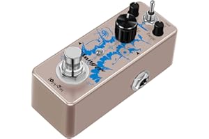 IOppWin Vintage Flanger Pedal für Rock/Blues/Metal | 2 Modi (Normal/Filter) | Metallgehäuse | True Bypass | 80er Jahre Klang