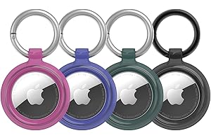 OtterBox AirTags Clear Case per AirTag, antishock e Cadute, Protezione Ultra Sottile e Rugged per Apple AirTags con moschettone, Birds of a Feather