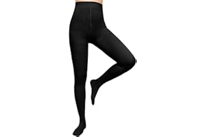 Evolyline Medical Compression Tights for Women & Men 15-20 mmHg, Closed Toe Compression Pantyhose Opaque, Graduated Support Tights Compression Stockings for Varicose Veins Edema Flight Nursing