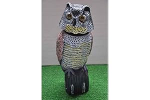 NATUUR Buho Jard 18,5X17,5X41CM EOLICO PLASTICO Mod. OTUS NT125051