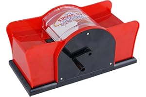 GÉNÉRIQUE Melangeur De Carte Manuelle Mélangeur Automatique De Cartes À 2 Jeux Mélangeur De Cartes Automatique Pour Jeux De Société Mélangeur De Cartes Manuel Avec Système À Manivelle Facile Pour La Maison