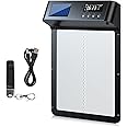 Relassy Automatic Chicken Coop Door Upgraded Solar Powered & Light Sensing Chicken Coop Door, Remote Control Electric Chicken Coop Door Anti-Pinch Design, Automatic On and Off