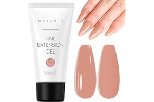Makartt Gel Ricostruzione Unghie - Poly Nail Gel Acrilico per Unghie Ispessente, Estensione Unghie Gel a Lunga Durata, Acrygel Builder Nail Gel per Principianti e Professionisti, 50ML(A Siesta)