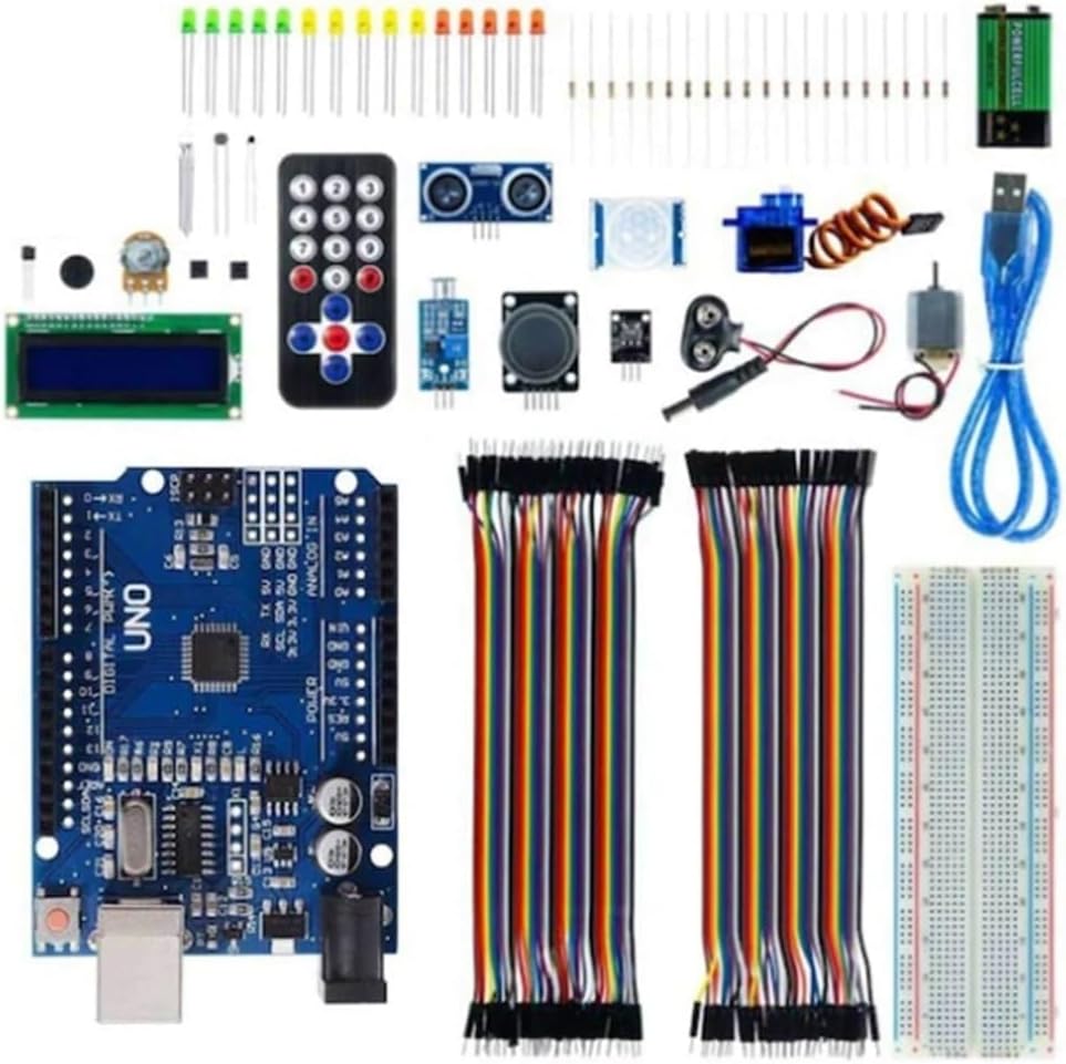 Arduino Uno Süper Başlangıç Seti, Bileşen Paketi, RDST1