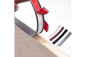 Ormein Bande de Chant en Forme de U, Protection Bord de Table Bebe, Autocollante Bande Protection Meuble Flexible en TPE, Chant Plan de Travail, Bords pour Meubles, Coins de Table (Blanc, 18mm*3M)