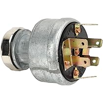 Universal 12V Auto Zündschloss - 5 Position Zündschalter Mit 2 Schlüsseln | Für Traktoren & Landfahrzeuge